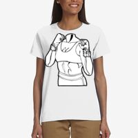 Ladies' Ultra Cotton® 6 oz. T-Shirt Thumbnail